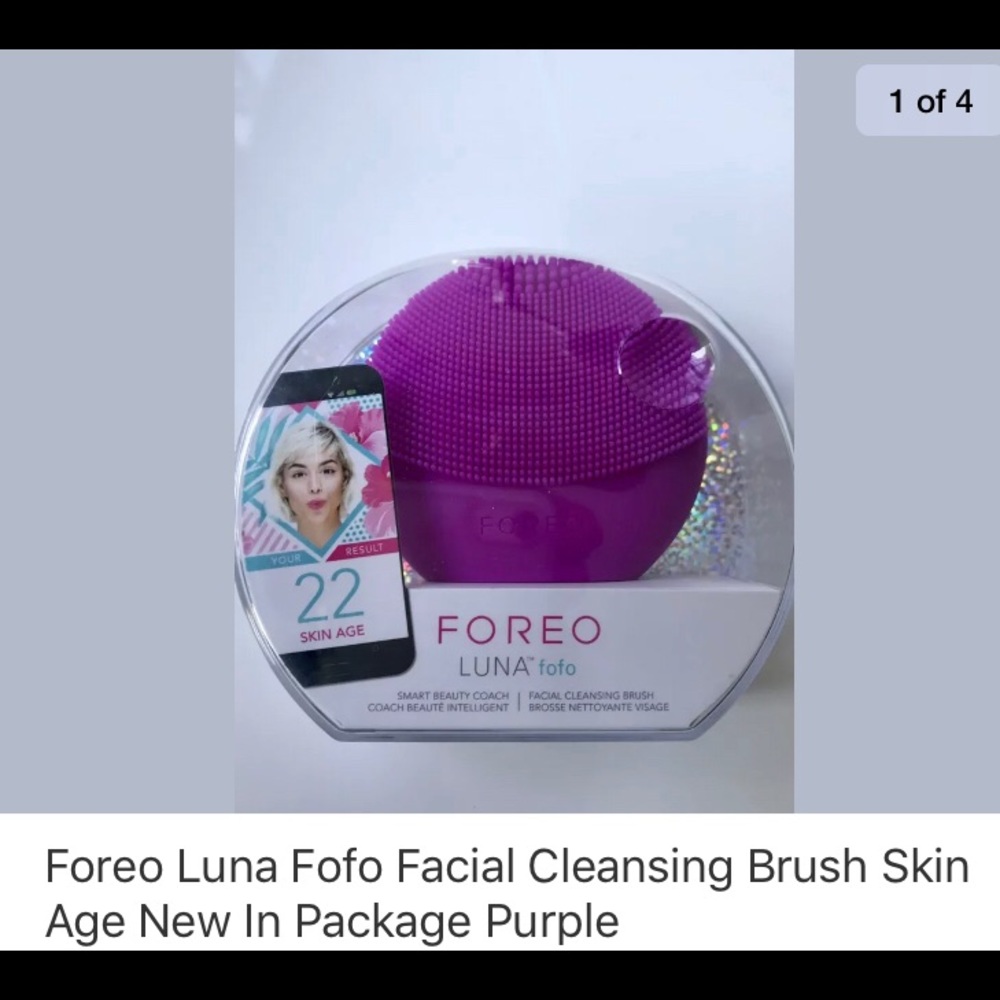 Foreo Luna Fofo Facial Cleansing Brush Skin New